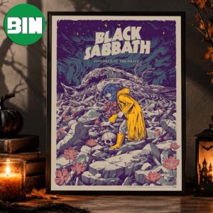 Black Sabbath Las Vegas NV Event Poster At Copa Room Children Of The Grave On October 15 2026 Home Decor Poster Canvas