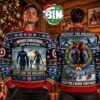 Black Window Marvel Avenger Iron Man Christmas Day Gift For Fan Ugly Christmas Sweater