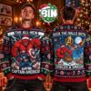 Captain America X Iron Man Civil War Marvel Studios Best Gift For Fan Christmas Day Ugly Christmas Sweater