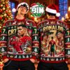 Cristiano Ronaldo Lion King 1000 Goals Merry Christmas Gift For CR7 Fan Best Gift Ideas Ever For Football Player 2026 Ugly Christmas Sweater