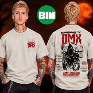 DMX x Any Means Necessary Merch Collection Dark Man X Two Sided Unisex T Shirt
