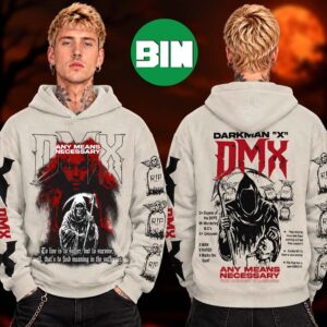 DMX x Any Means Necessary Pullover Bone Hoodie