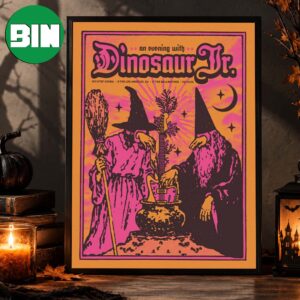 Dinosaur Jr Los Angeles Event Poster At The Bellwether In Los Angeles On October 16 2026 Home Decor Poster Canvas