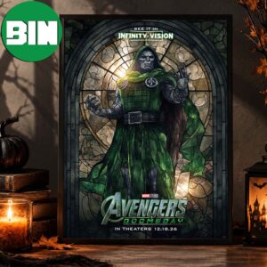 Doomsday Avenger Marvel Studios Infinity Vision On December 18 2026 Home Decor Poster Canvas