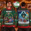 Doomsday X Avenger Studios Best Gift For Fan Christmas Day Ugly Christmas Sweater
