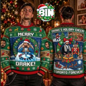 Drake Christmas Day Gift For Fans Best Gift Ever Ugly Christmas Sweater