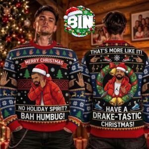 Drake Meme Christmas Gift For Fans Merry Xmas  Best Gift Everr Ugly Christmas Sweater