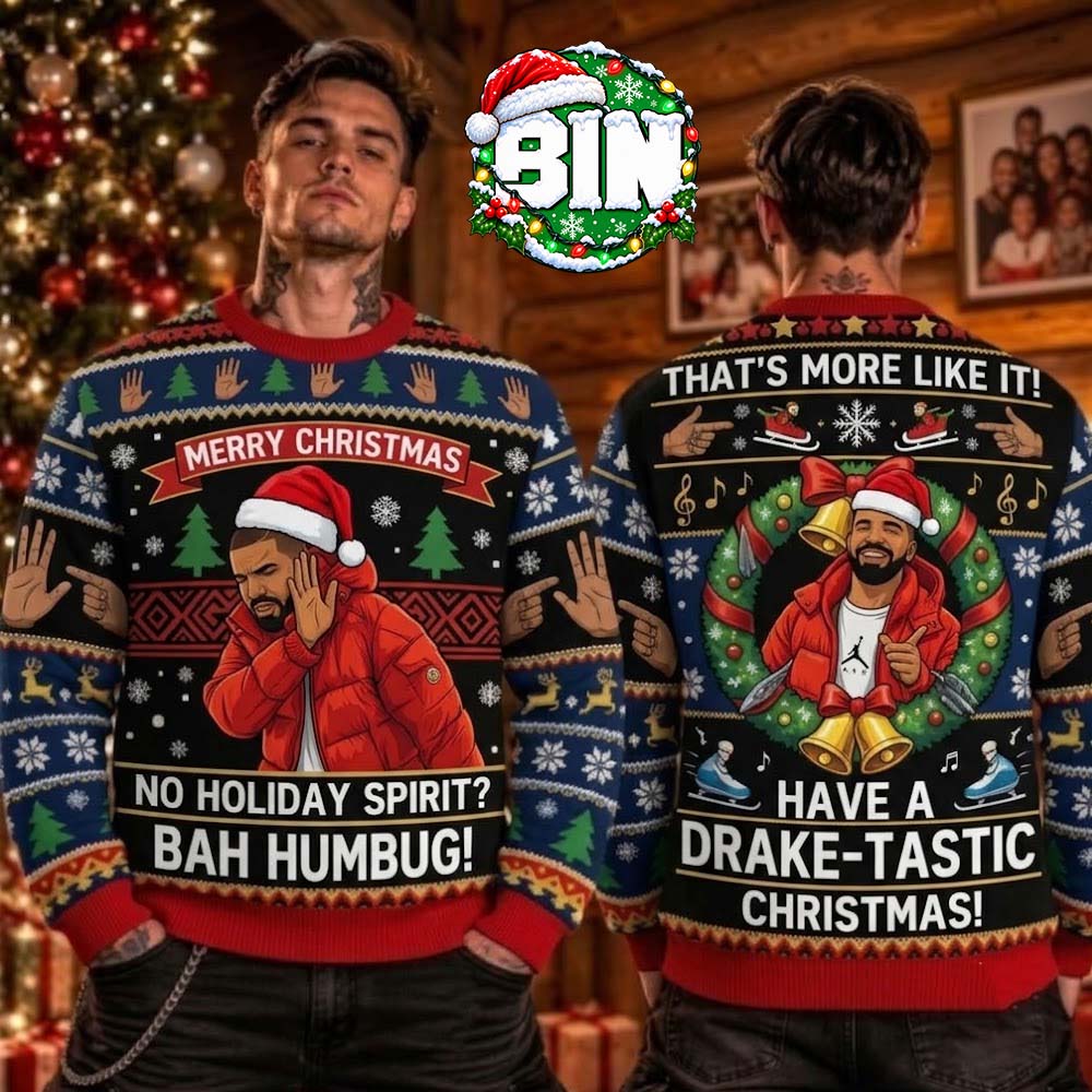 Drake Meme Christmas Gift For Fans Merry Xmas Best Gift Everr Ugly Christmas Sweater Drake Meme Christmas Gift For Fans Merry Xmas Best Gift Everr Ugly Christmas Sweater