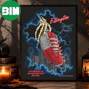 Erik Ellington Los Angeles CA 666 Harvard BLVD 2026 Home Decor Poster Canvas