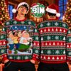 Family Guys Xmas Gift Funny Peter Soccer Merry Christmas Gift For Football Players Best Gift For Friends World Cup 2026 Ugly Christmas Sweater