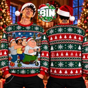 Family Guys Xmas Gift For Best Friends Best Gift Ever Merry Christmas 2026 Ugly Christmas Sweater