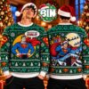 Funny Superman DC Studios Santa Xmas Day Gift For Fan Best Gift Ever 2026 Ugly Christmas Sweater