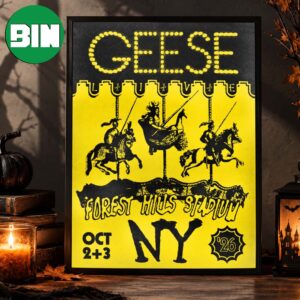 Geese Queens New York Event Poster Forest Hills Stadium In Queens New York On October 2 3 2026 Home Decor Poster Canvas