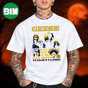 Geese San Diego Event Tee Gallagher Square At Petco Park In San Diego On October 13 2026 Unisex T Shirt