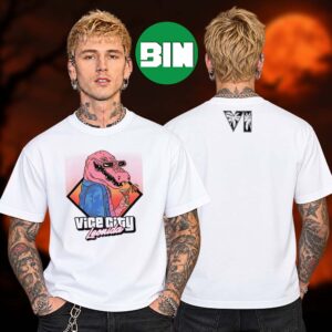 Grand Theft Auto VI Merch Collection Vice City Leonida 2026 Two Sided Unisex T Shirt