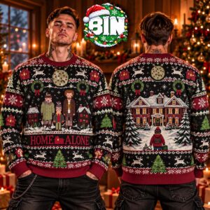 Home Alone Holiday Mischief Best Gift For Christmas 2027 Ugly Christmas Sweater