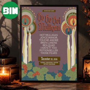 Hot Molligan Detroit Michigan Event Poster At Russel Industrial Center In Detroit Michigan On December 20 2026 Home Decor Poster Canvas