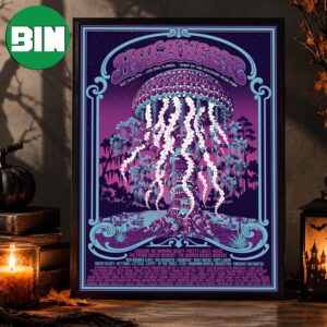 Hulaween Live Oak Florida Event Poster At Spirit Of The Suwannee Music Park Line Up 2026 Home Decor Poster Canvas