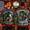 Hulk x Thanos Avenger Marvel Studios Best Gift For Fan Christmas Day Ugly Christmas Sweater