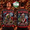 Iron Maiden The Number of the Beast Eddie Santa Holiday Best Gift For Christmas Day Ugly Christmas Sweater