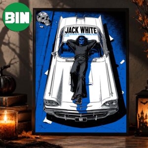 Jack White Phoenix AZ Event Poster At Arizona Financial Theater In Phoenix AZ On October 3 2026 Home Decor Poster Canvas