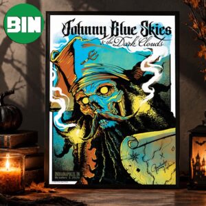 Johnny Blue Skies And The Dark Clouds Indianapolis In Event Poster At Lucas Oil Stadium In Indianapolis In On October 3 2026 Home Decor Poster Canvas