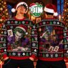 Joker And Harley Quinn DC Comics Xmast Gift 2026 For Couple Best Gift Ever Ugly Christmas Sweater