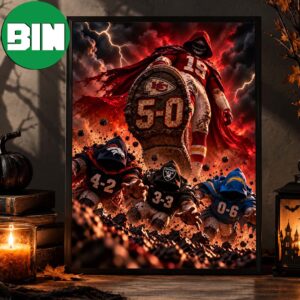 Kansas City Chiefs We Own The West Football Gift For Fan Home Decor Poster Canvas