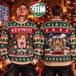 Kevin!! Home Alone Best Sweater For Families 2027 Ugly Christmas Sweater