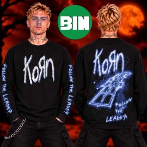Korn Merch Collection Follow The Leader EU UK Tour 2026 Longsleeve Shirt