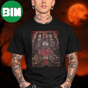 Korn Paris Event Tee At Accor Arena In Paris Europe Tour On October 23 2026 Unisex T Shirt