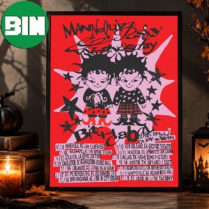 Mannequin Pussy Merch The Bitch Cabal Tour Dates On November 2026 Home Decor Poster Canvas