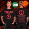 Marilyn Manson Merch Collection Antichrist Superstar Concert 30th Anniversary Tour Dates 2026 Two Sided Unisex T Shirt