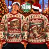 Marlboro Funny Smoking Cat Xmas Gift Ideas For Families Best Gift For Friends 2026 Ugly Christmas Sweater Marlboro Funny Smoking Cat Xmas Gift Ideas For Families Best Gift For Friends 2026 Ugly Christmas Sweater