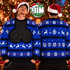 Merry Christmas Black Balls Funny Xmas Gift For Man Best Gift Ever 2027 Ugly Christmas Sweater