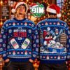 Merry Christmas Funny Bud Light Tom and Jerry Xmas Day Gift For Families 2027 Ugly Christmas Sweater