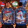 Merry Christmas Coors Light Funny Winter Snow Mountain Beer Xmas 2027 Ugly Christmas Sweater