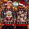 Merry Christmas  Funny Minions Xmas Gift Ho Ho No ! Best Gift For Fan  2027 Ugly Christmas Sweater