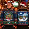 Merry Christmas And Halloween Scooby Doo Xmas Gifts For Movie Fan Best Gift For Families Ugly Christmas Sweater