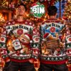 Merry Christmas Jim Beam Funny Drunk Santa Cat Bourbon Whiskey Christmas Gift 2027 Gift For Families Ugly Christmas Sweater Merry Christmas Jim Beam Funny Drunk Santa Cat Bourbon Whiskey Christmas Gift 2027 Gift For Families Ugly Christmas Sweater