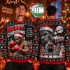 Merry Christmas Mike Tyson Athholeth They Get Punched By Santa Christmas Day Gift For Fans Ugly Christmas Sweater