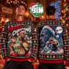 Merry Christmas Mike Tyson They Get Punched In The Mouth 2027 Best Gift For Boxing Fans Ugly Christmas Sweater