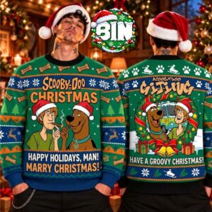 Merry Christmas Scooby Doo Xmas Gift For Best Friends Cool Sweater Ever 2027 Ugly Christmas Sweater