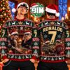 Messi Crowning Ronaldo King CR7 GOAT Holiday Merry Christmas Gift Ideas For Fan CR7 Best Gift Ever Ugly Christmas Sweater Messi Crowning Ronaldo King CR7 GOAT Holiday Merry Christmas Gift Ideas For Fan CR7 Best Gift Ever Ugly Christmas Sweater