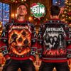 Metallica Las Vegas Casino Poker Demon Heavy Metal Band Xmas Gift For Fans Ugly Christmas Sweater