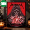 Metallica Life Burns Faster Las Vegas NV Event Poster At Sphere In Las Vegas NV Match Up On October 29 31 2026 Home Decor Poster Canvas