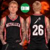 Metallica Merch Collection Exclusive Sphere Life Burns Faster Las Vegas Baseball Jersey