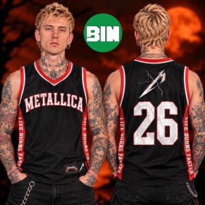 Metallica Las Vegas Sphere Pop Up 2026 Basketball Jersey