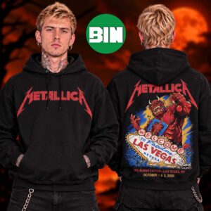 Metallica Merch Collection Las Vegas Event Tee Sphere Pop Up 2026 Hoodie