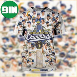 Milwaukee Brewers The World Series Championship 2026 All Over Print Shirt